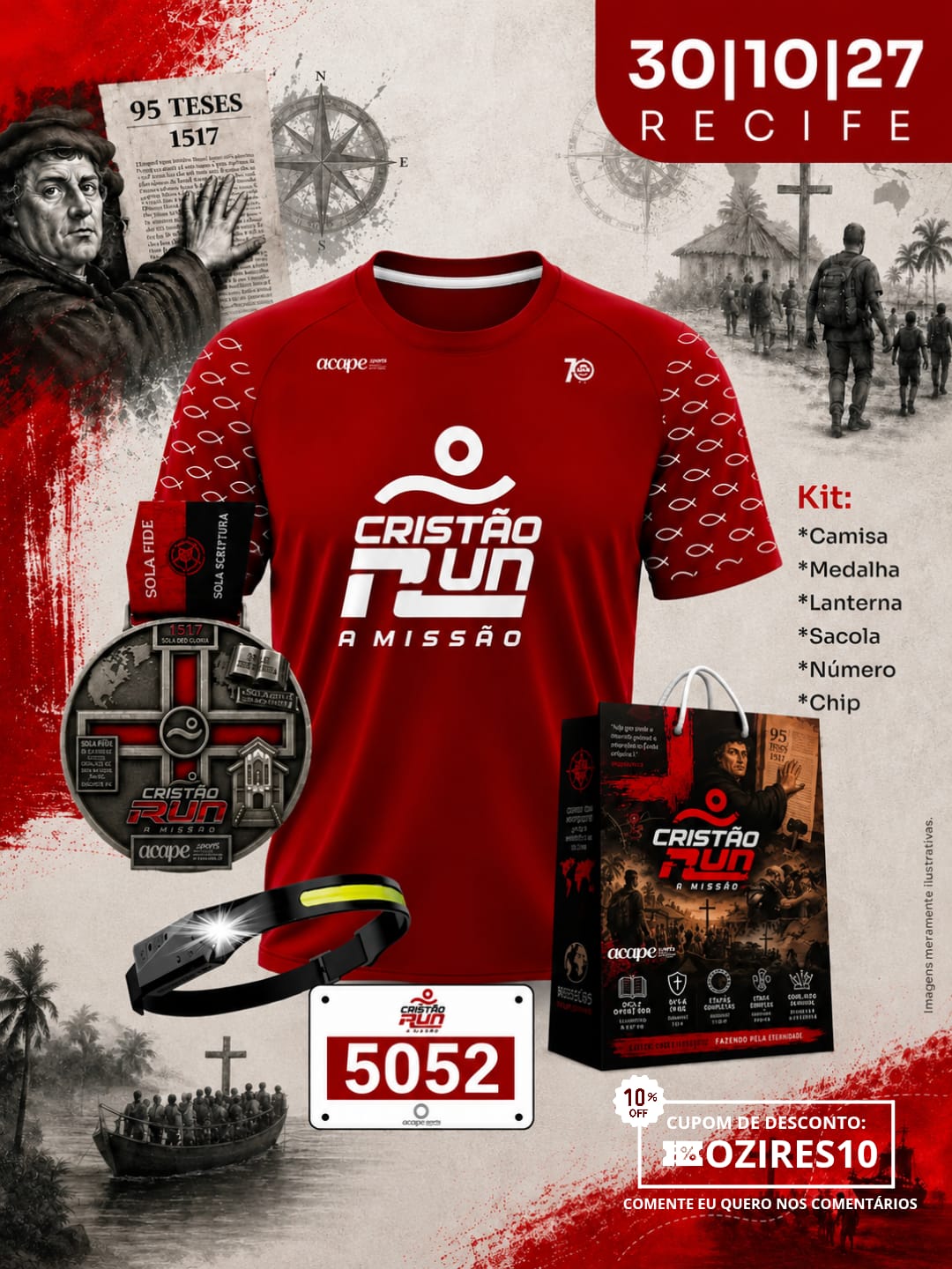 Banner da prova Cristão Run