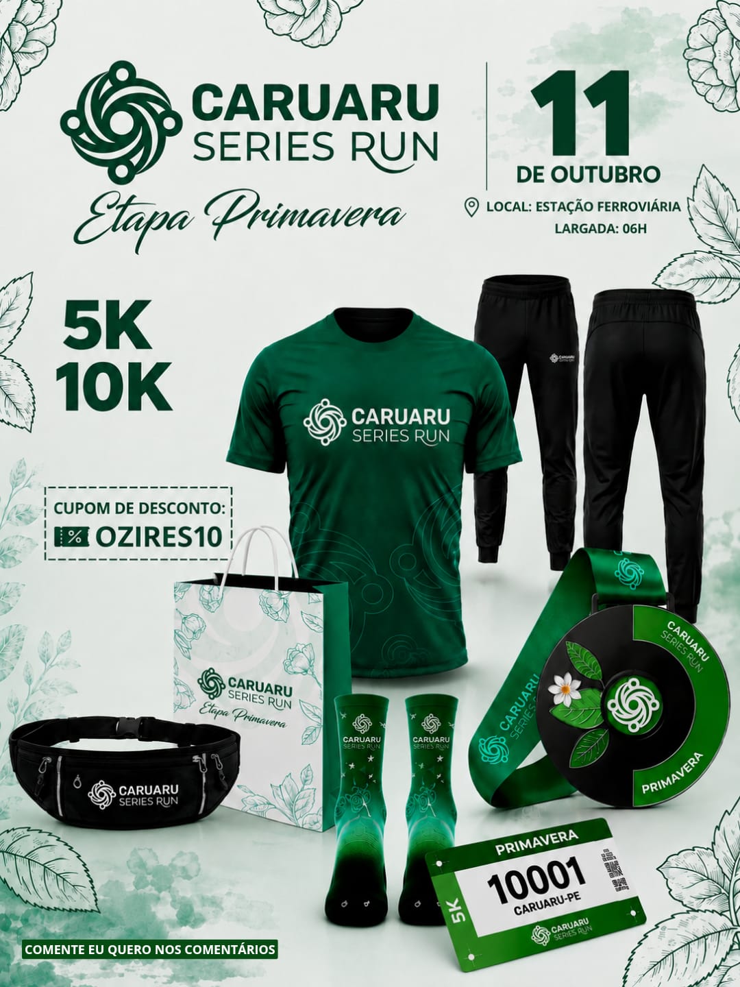 Banner da prova Caruaru Series Run • Etapa Primavera
