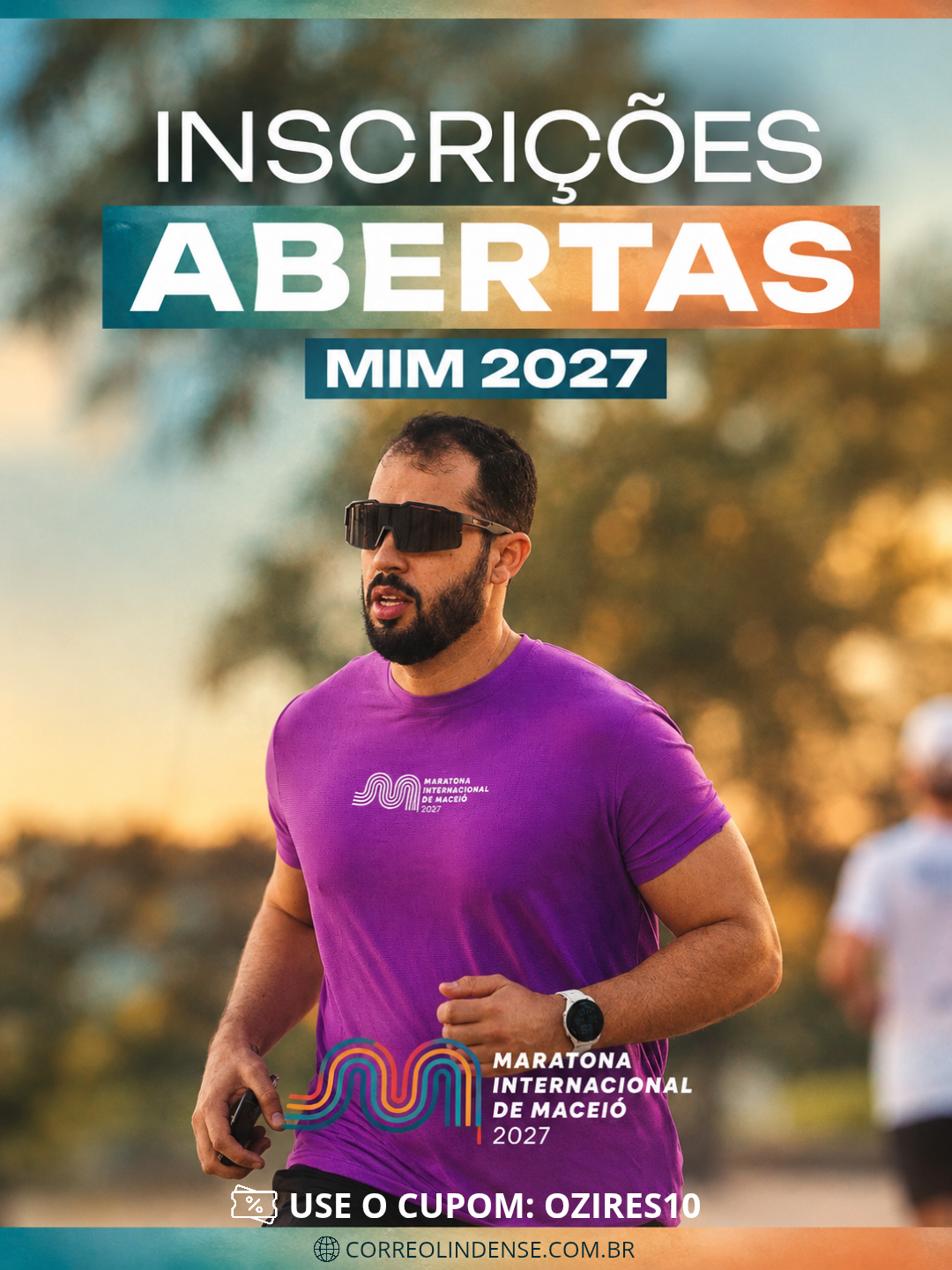 Banner da prova MARATONA INTERNACIONAL DE MACEIÓ 2027