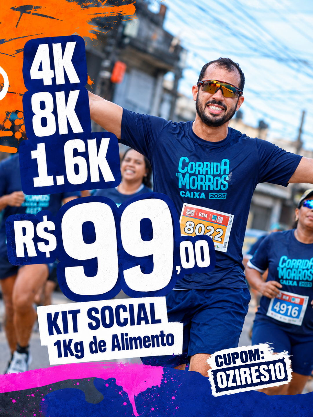 Banner da prova Corrida dos Morros 2026 • 7ª edição
