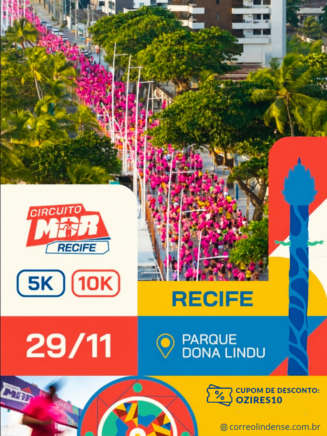 Banner da prova CIRCUITO MDR • RECIFE 2026